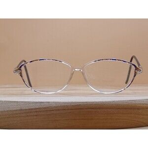 MARCHON Cold insert Tres Jolie 33 Autumn Blue Eyeglasses Frames
